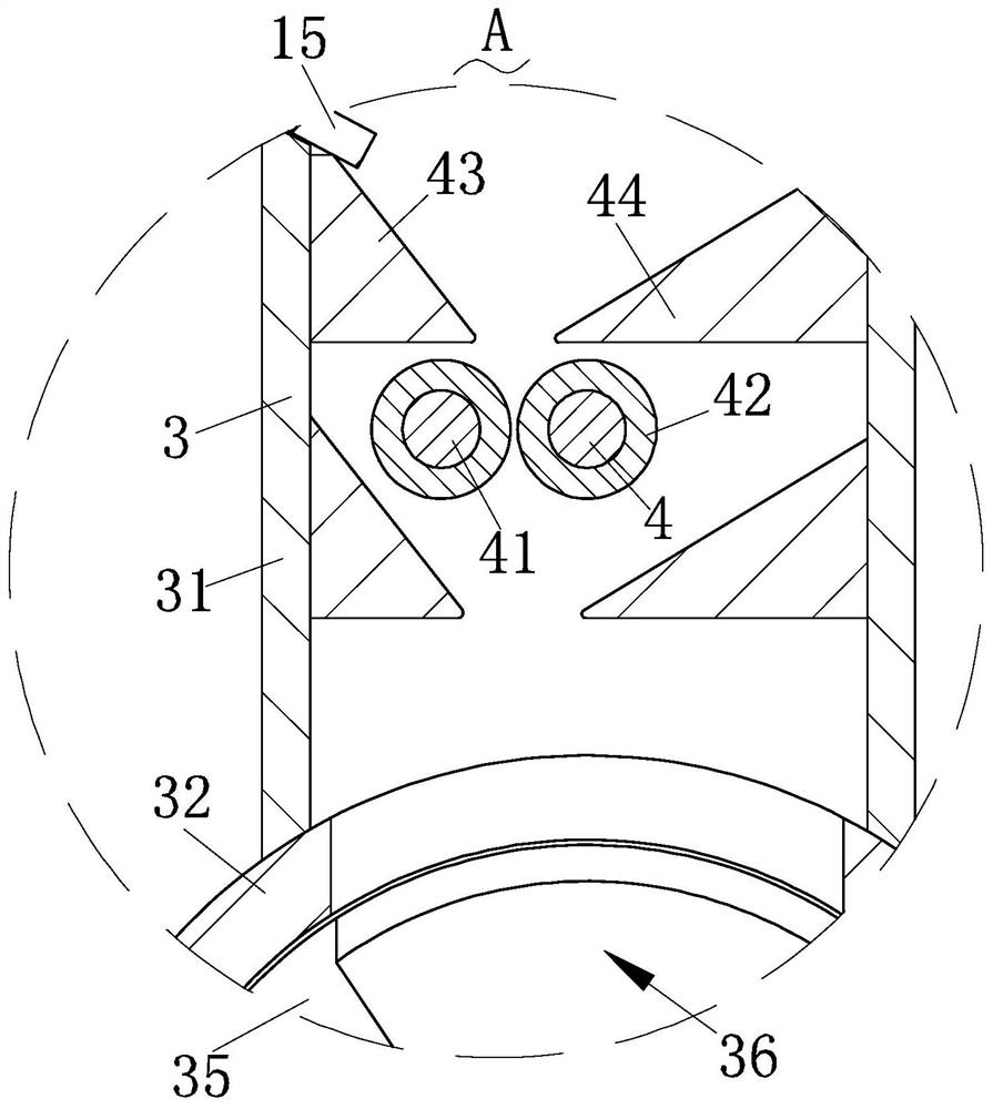 Blast furnace fly ash treatment device and using method thereof