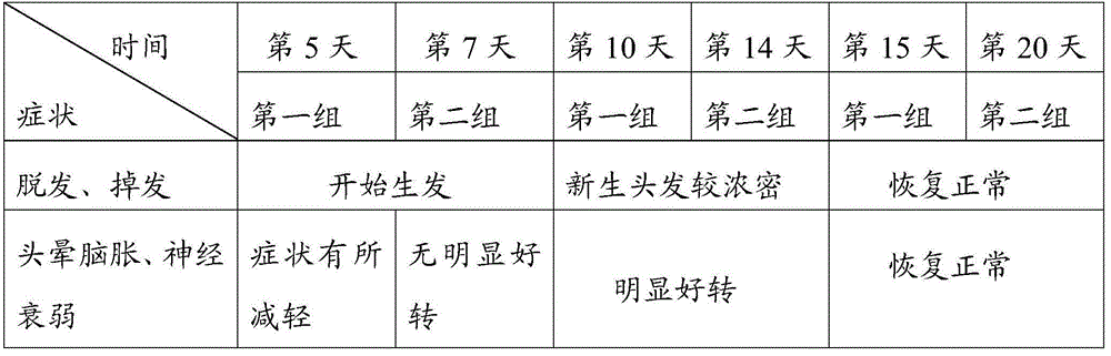 Traditional Chinese medicine nursing soup and application method thereof