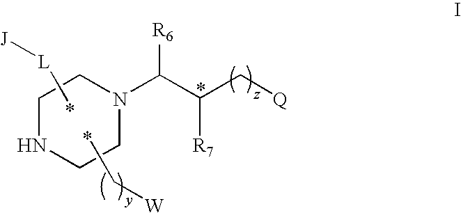 Substituted melanocortin receptor-specific piperazine compounds