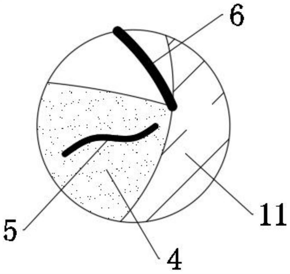 Magnetic attraction type sandy soil remediation method