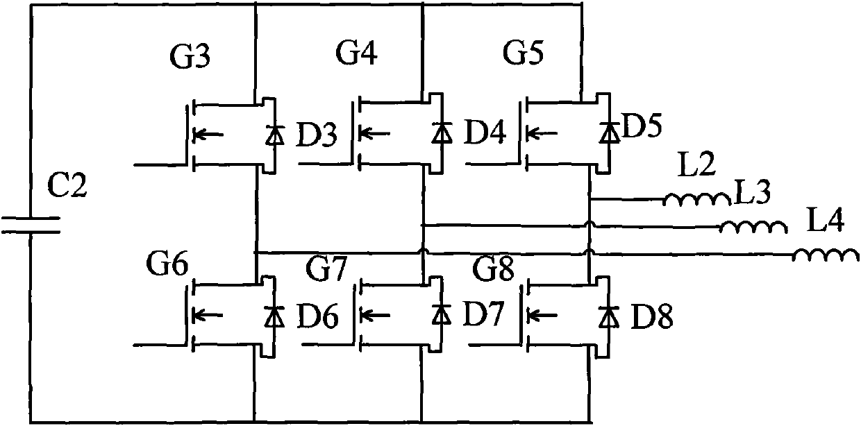 Electric energy quality regulating system based on energy storing of super capacitor