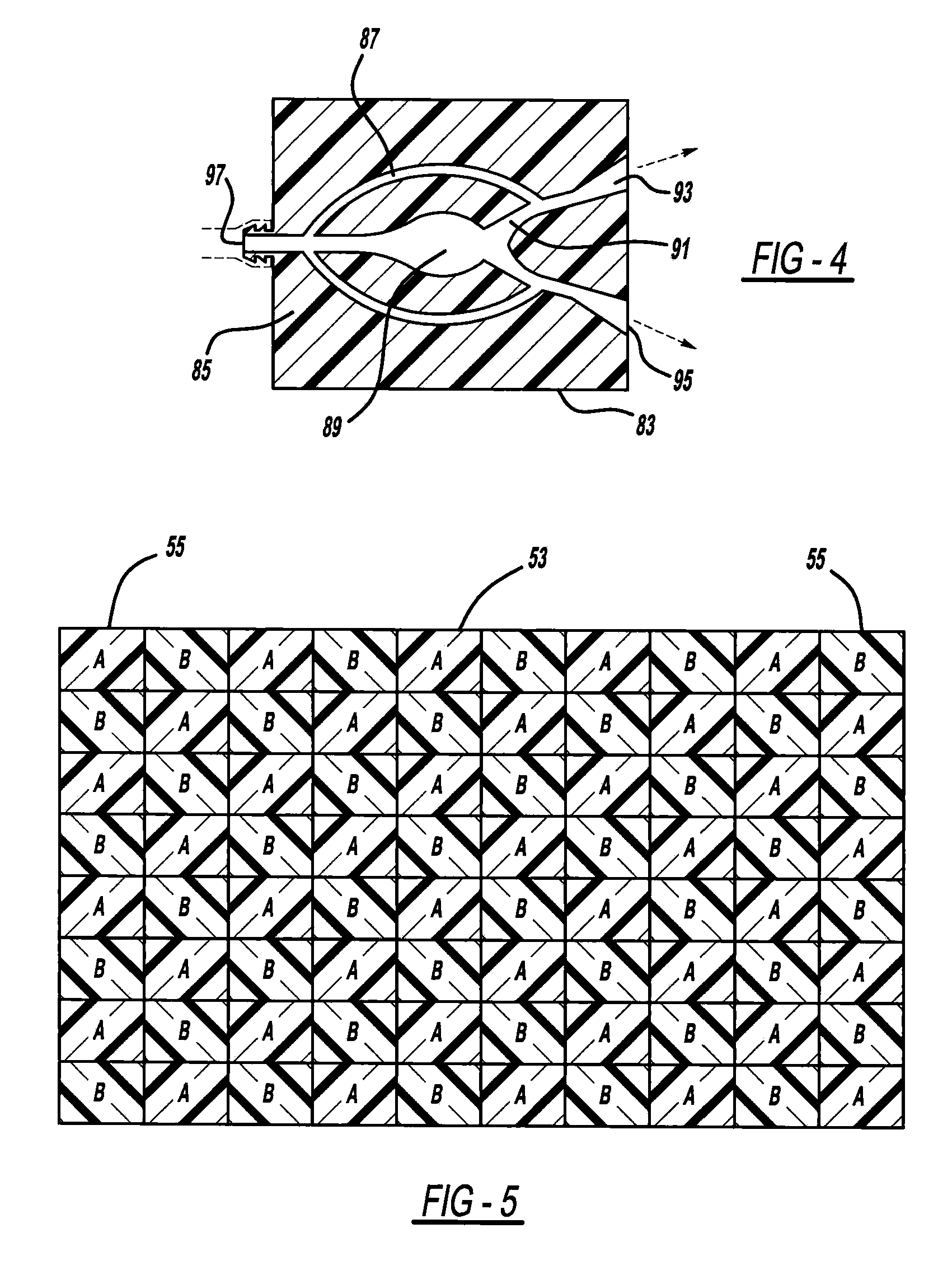 Process of making a component with a passageway