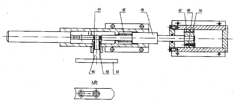 Automatic isolating door for poison gas generated after gas explosion of mine