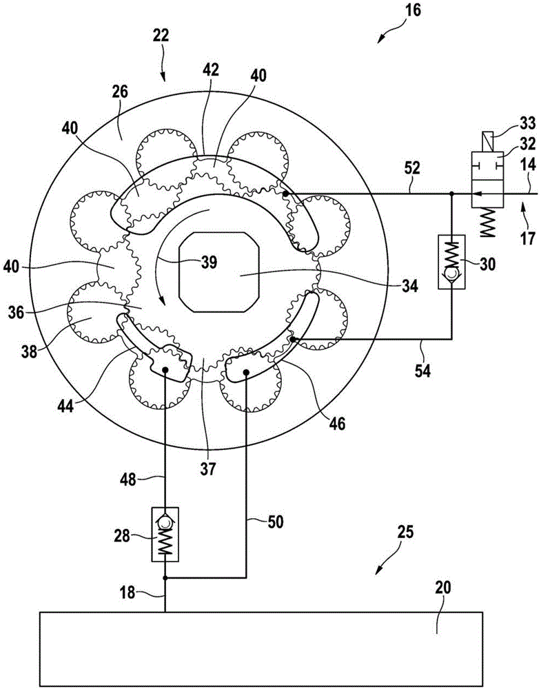 Internal combustion engine fuel delivery system with rotary pump