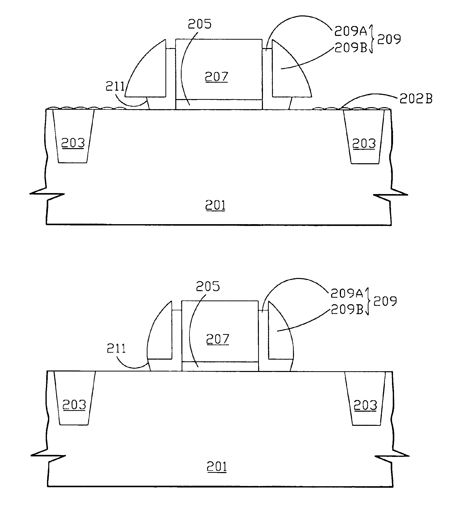 Method for preventing to form a spacer undercut in SEG pre-clean process