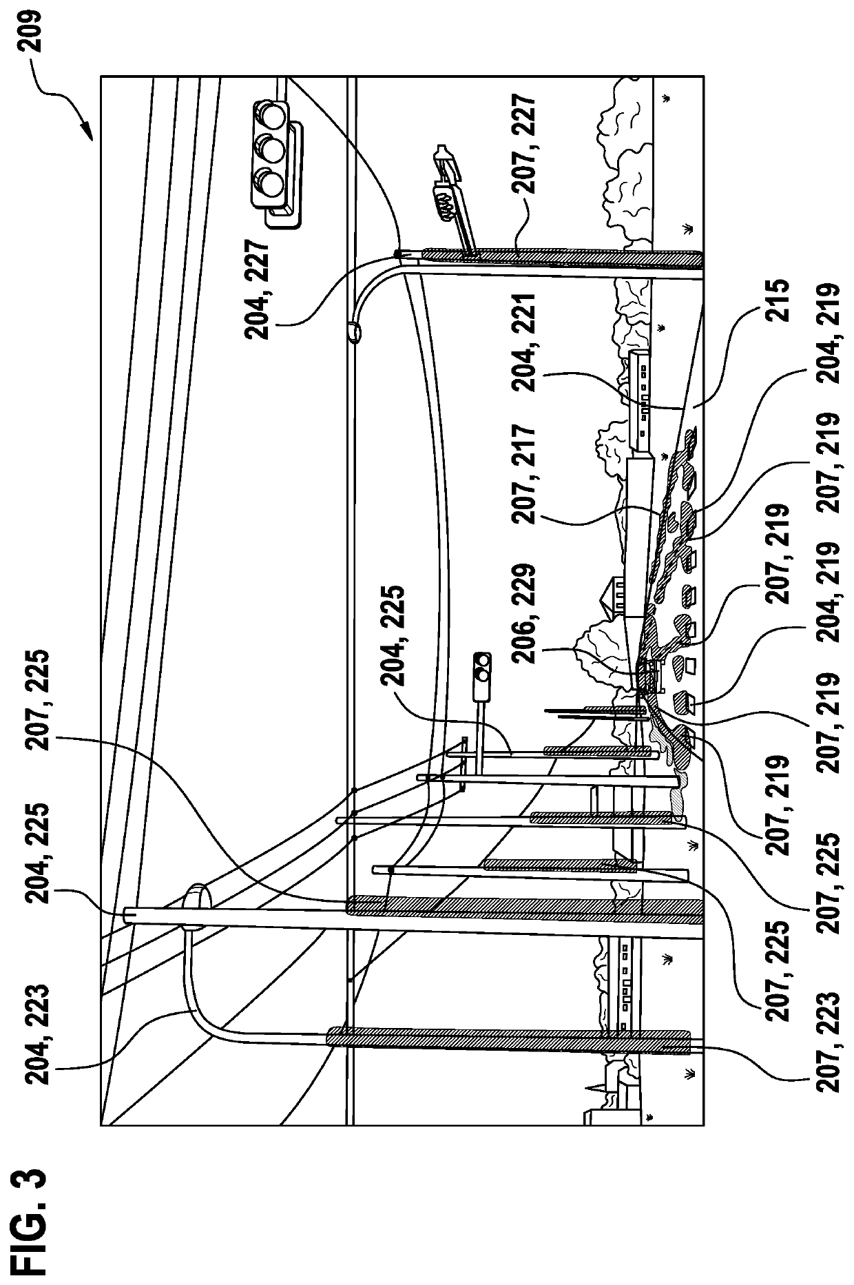 Method for a scene interpretation of an environment of a vehicle