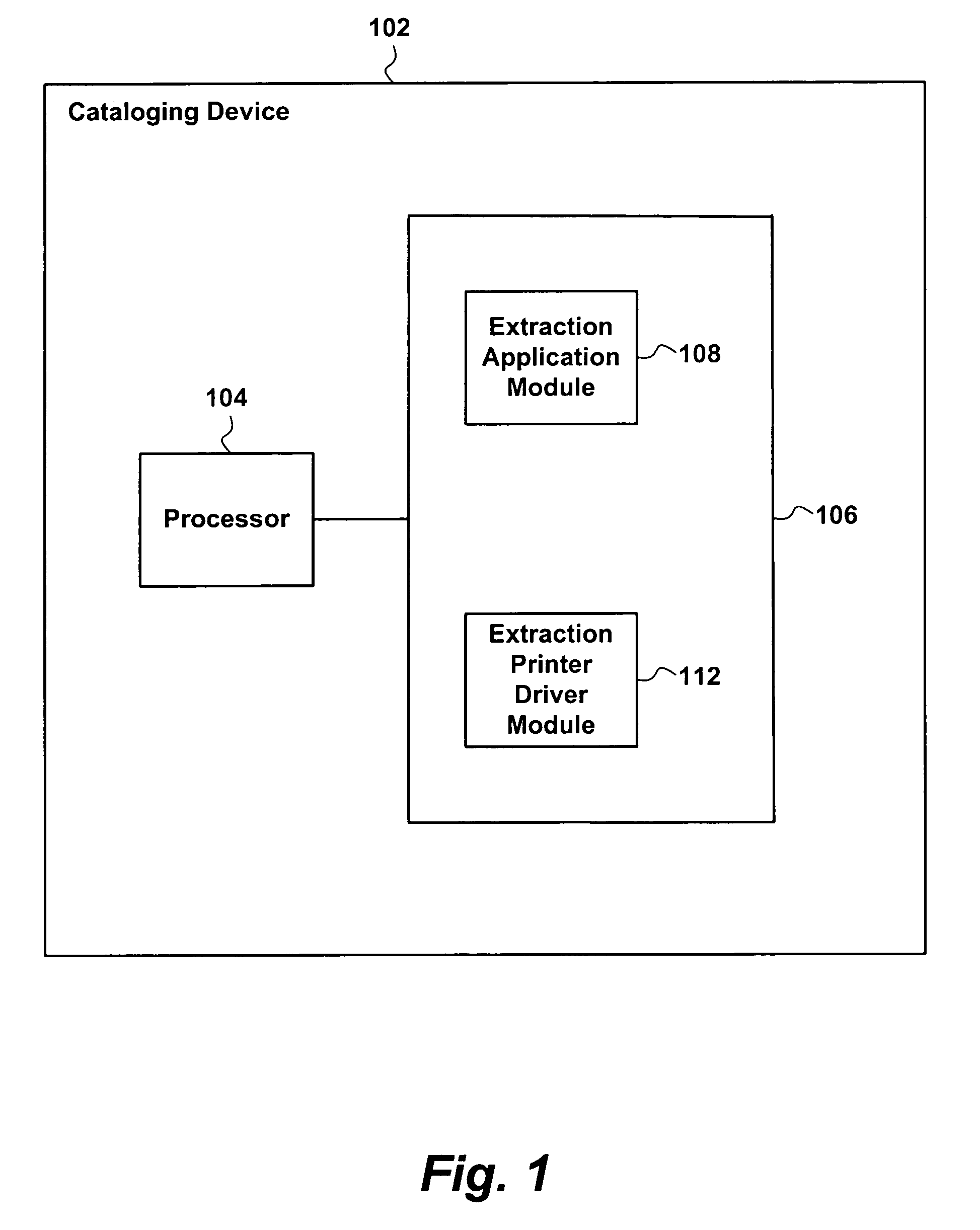 Method for extracting information from a file using a printer driver