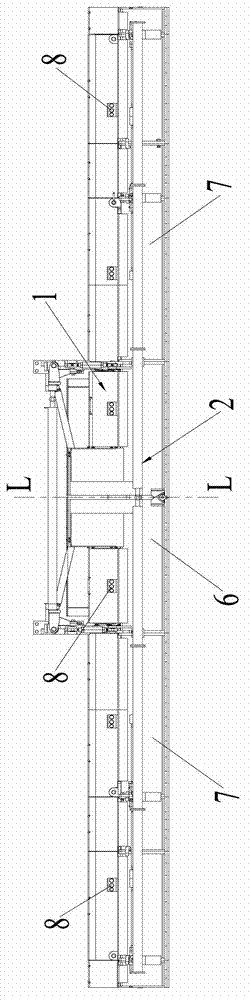 Ironing plate and spreading machine