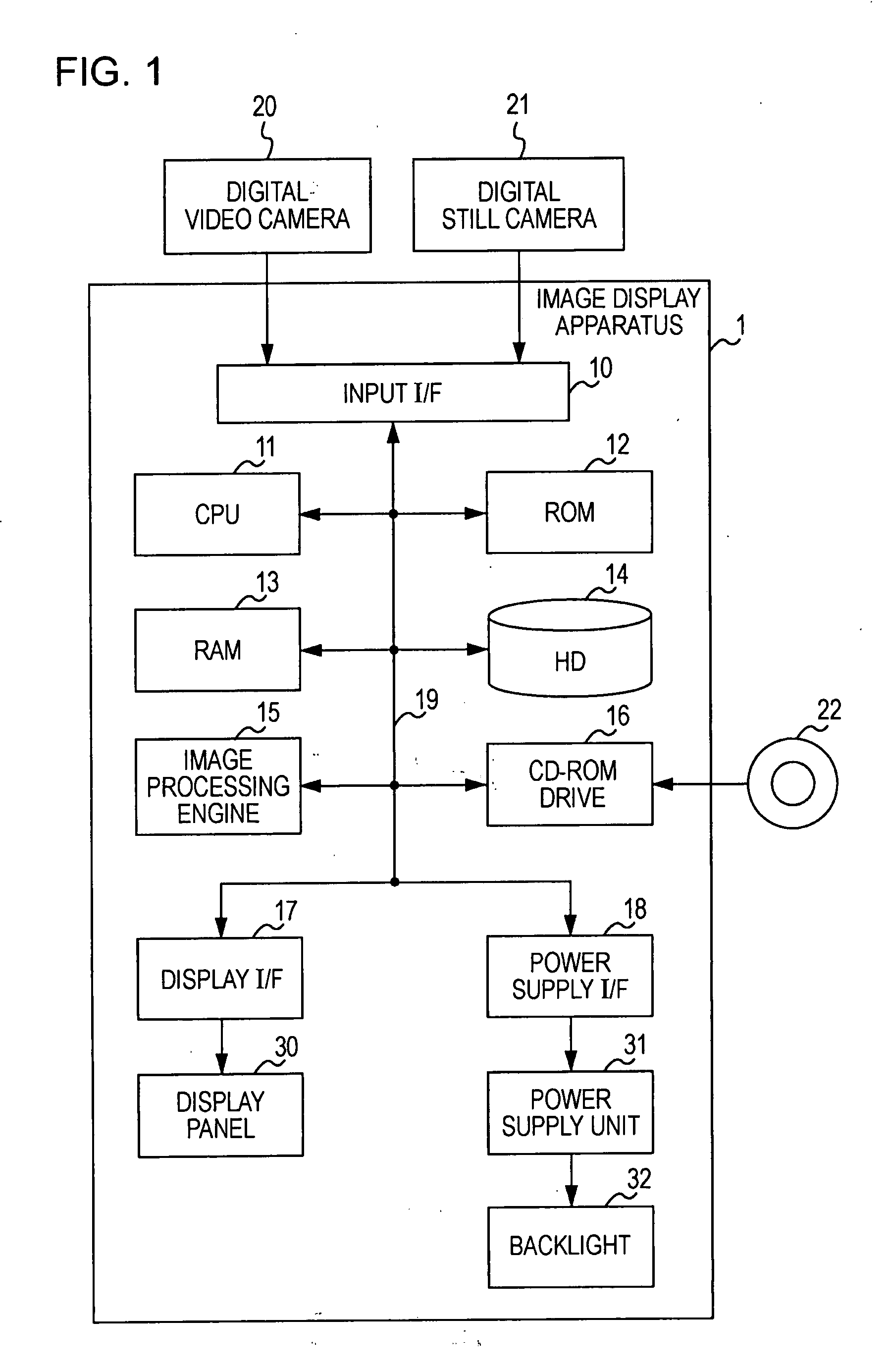 Image display apparatus and electronic apparatus