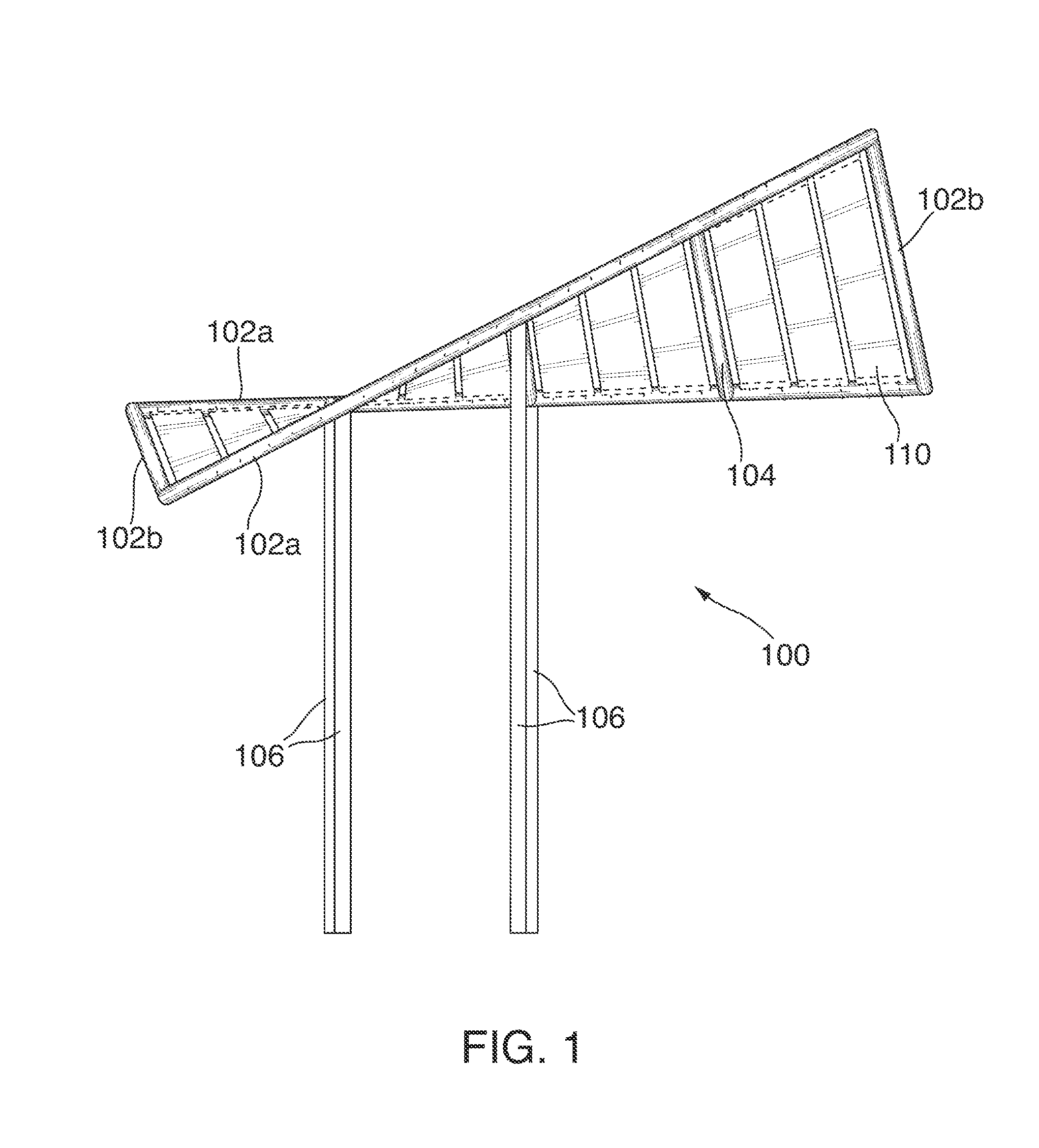 Tensioned sheet-metal based solar panels and structures for supporting the same