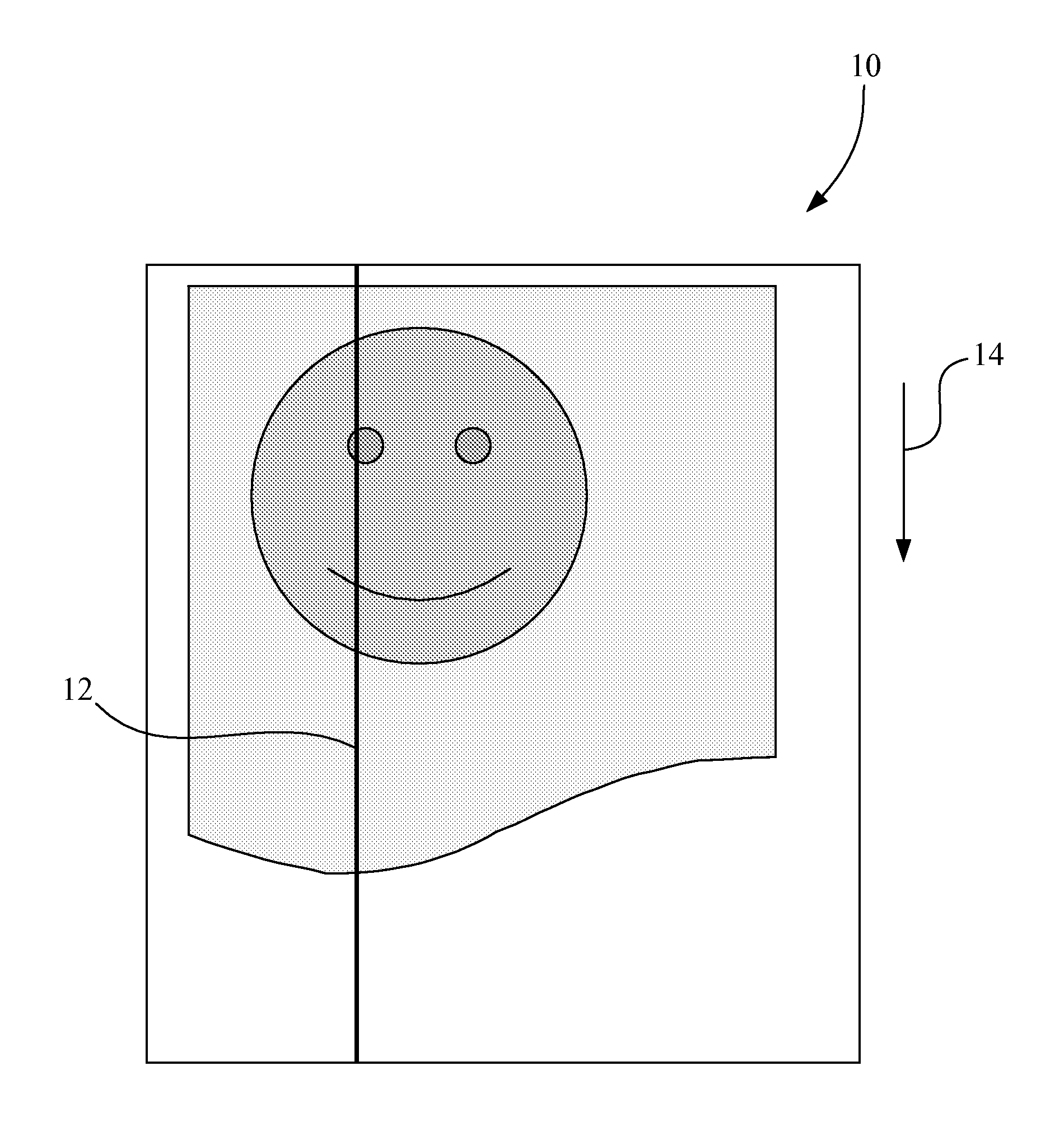 Method for dynamically compensating for a faulty pixel in a scan line generated by a scanner