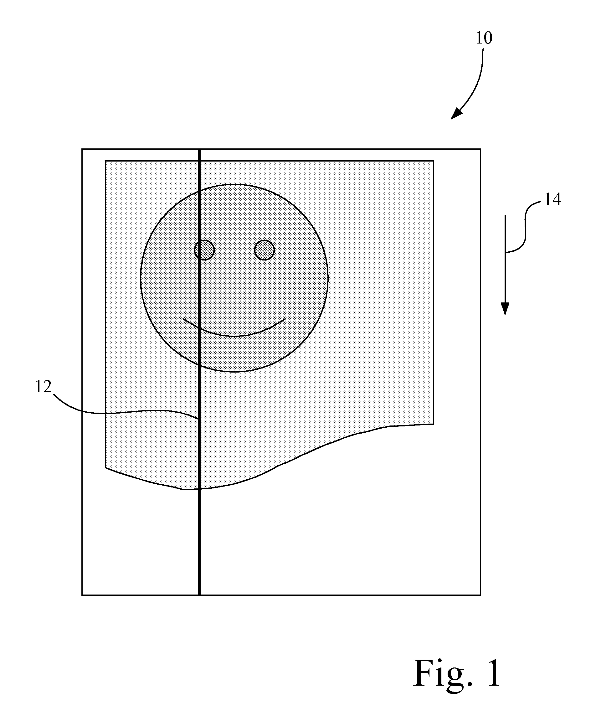 Method for dynamically compensating for a faulty pixel in a scan line generated by a scanner