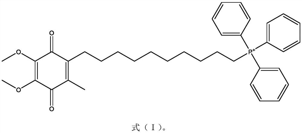 Application of Mitoquinone in preparation of anti-coronavirus infection medicine