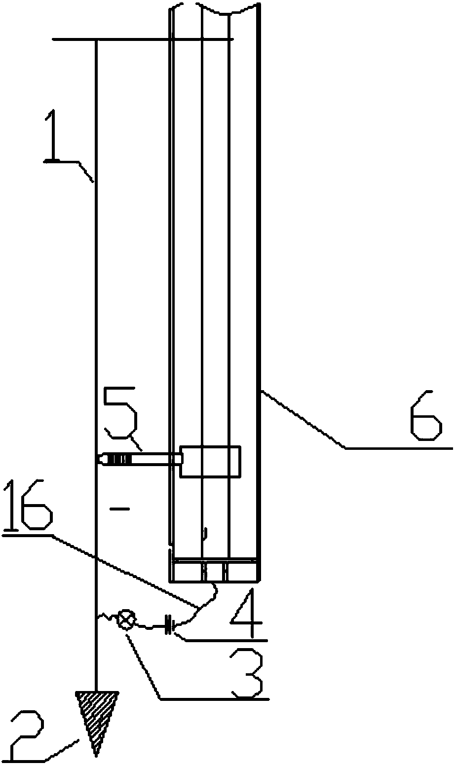 Alignment device and alignment method for vertical looper track