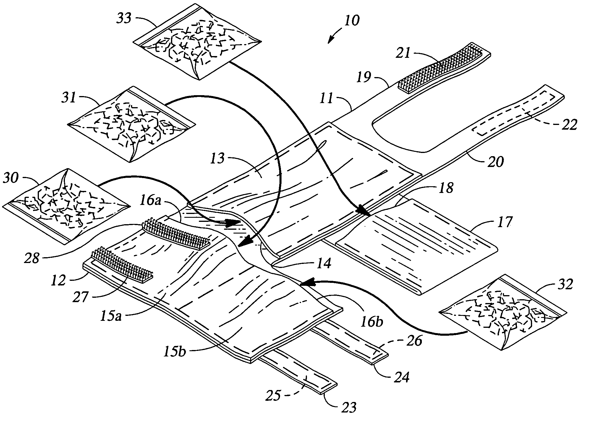 Device for cooling shoulder joint and nearby muscles