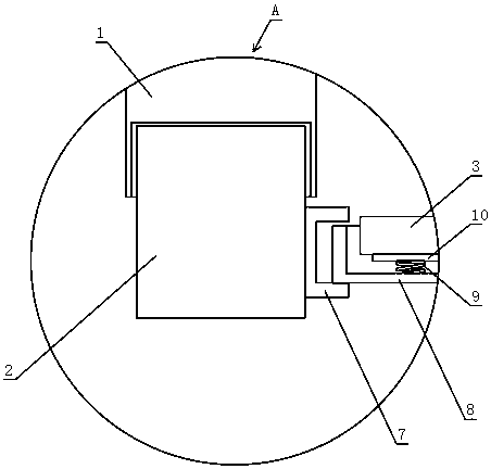 Lifting mechanism for double-deck parking space of parking lot and using method thereof