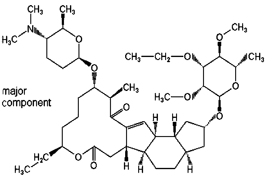 High-efficiency pesticide comprising bifenthrin, flubendiamide, dinotefuran and spinetoram