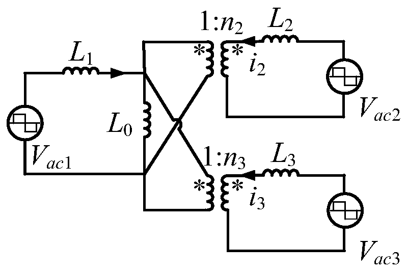 Method for suppressing transient DC bias of three-port isolated DC/DC converter
