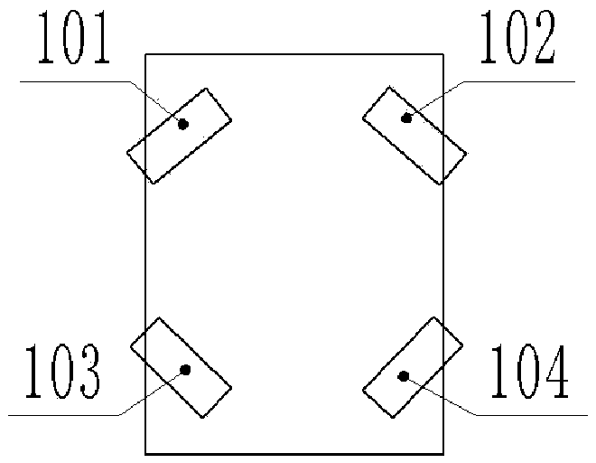 Independent suspension wheel type intelligent steering method