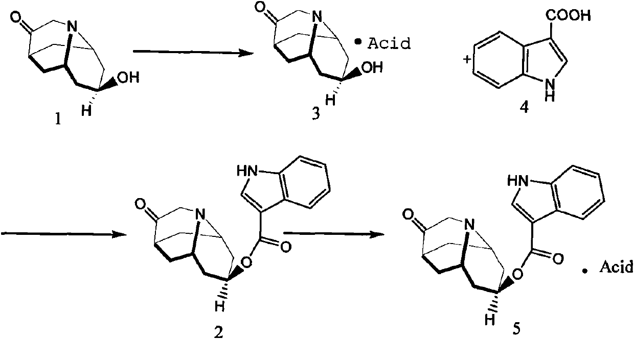 Dolasetron isomer or salt thereof, preparation method for the Dolasetron isomer or salt thereof and application of the Dolasetron isomer or salt thereof