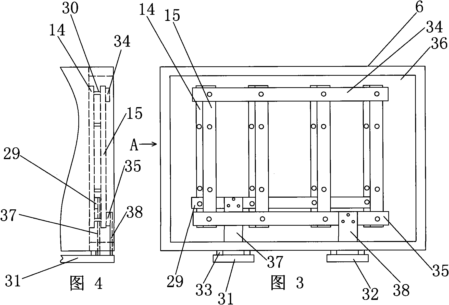 Group directional glass bulb evaporation device