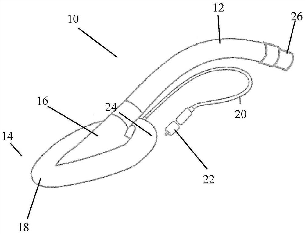 A device for maintaining an airway in a patient