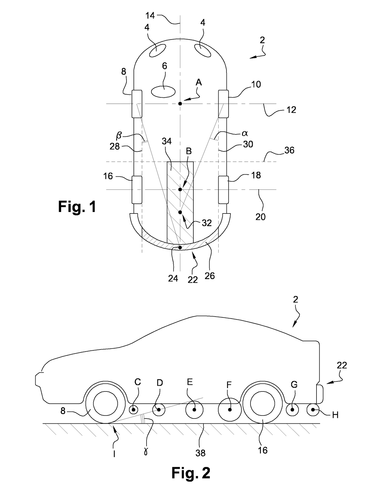 Vehicle comprising means for detecting noise generated by a tyre
