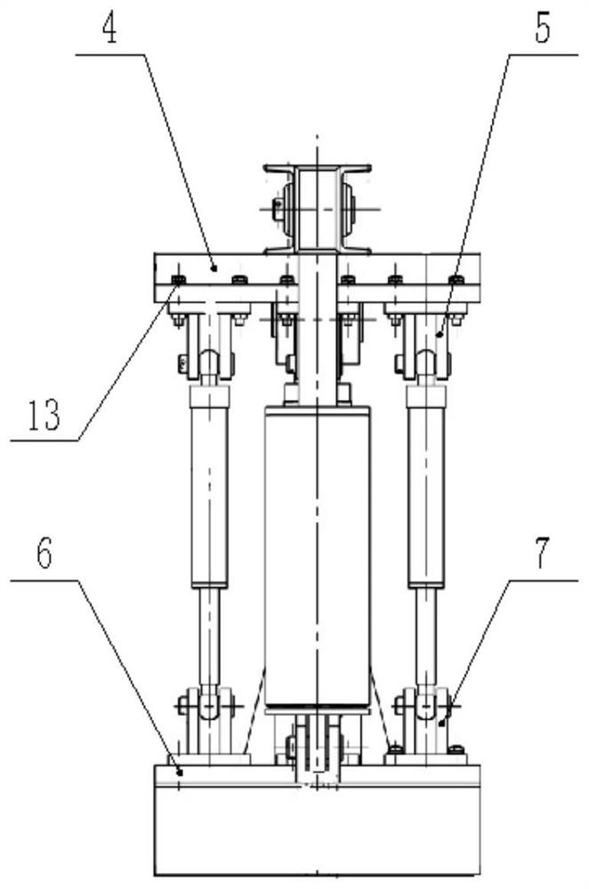 Multi-station hydro-pneumatic spring test board