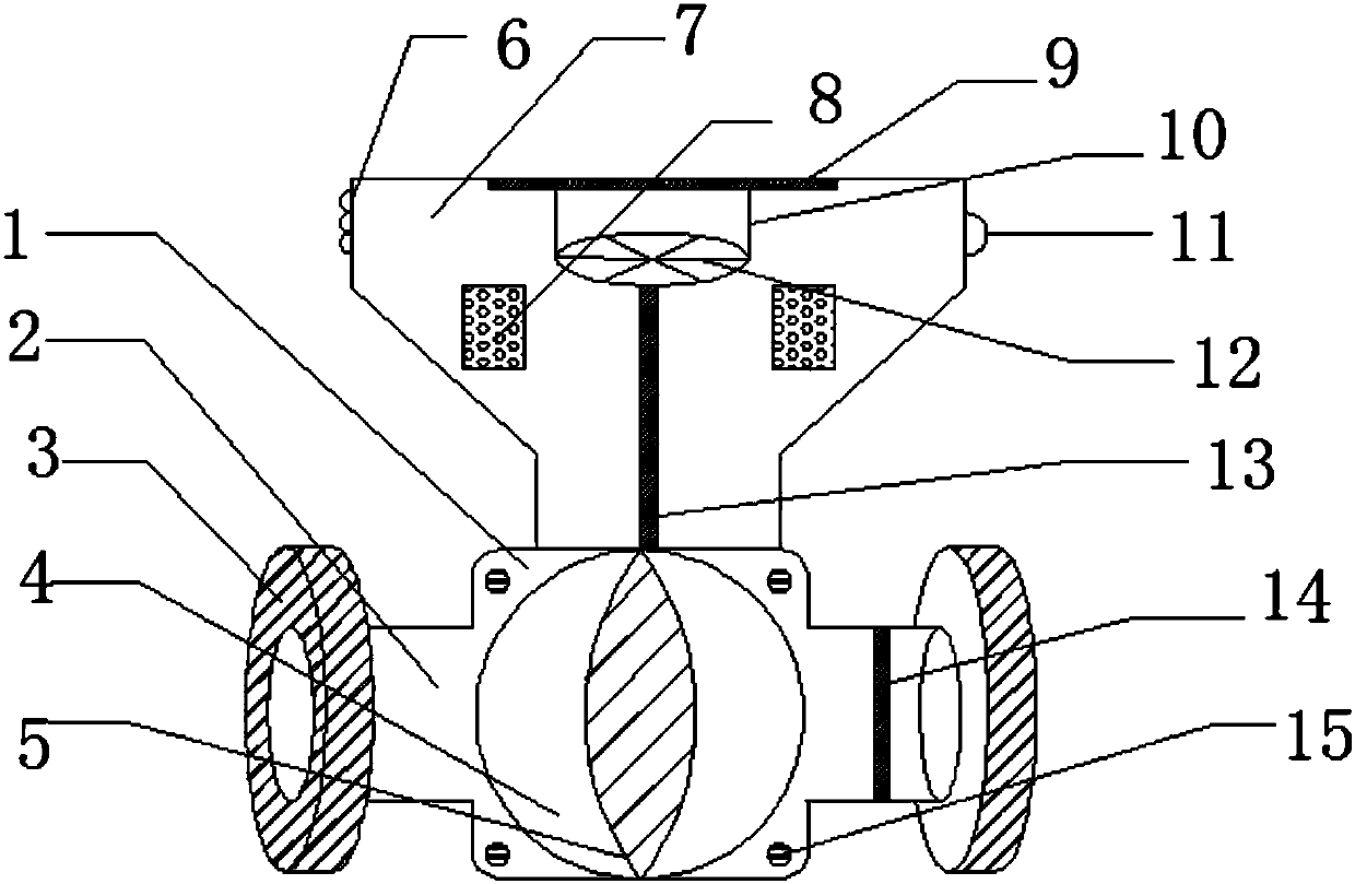 Valve for hydraulic engineering