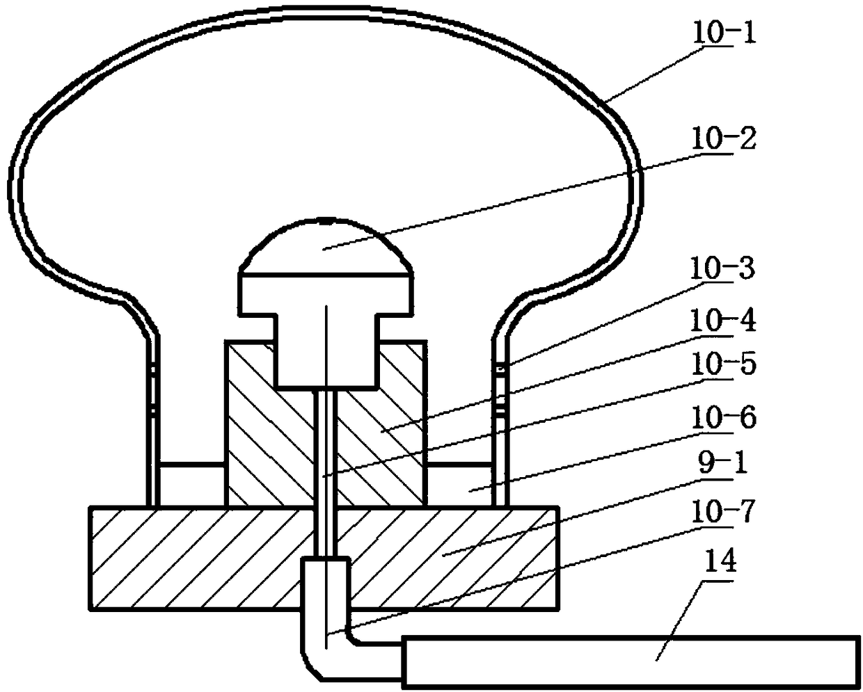 Liquid fuel gasification combustor suitable for mixed alcohol oil and capable of achieving complete combustion