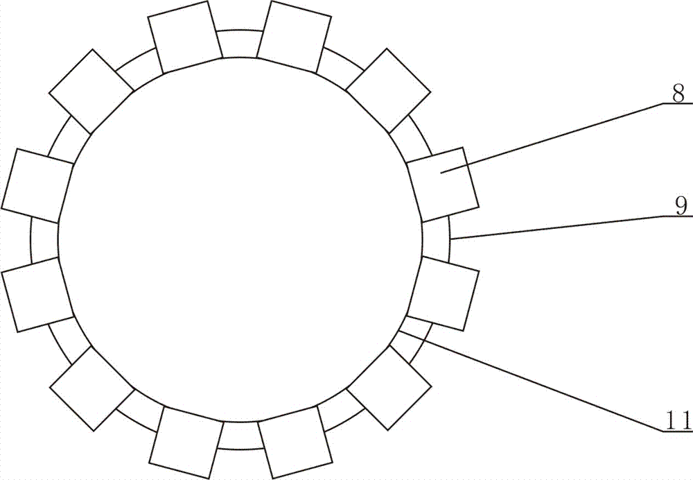 Detachable power cable anti-termite plugging device