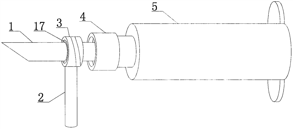 An easily adjustable immune injection device for medical oncology