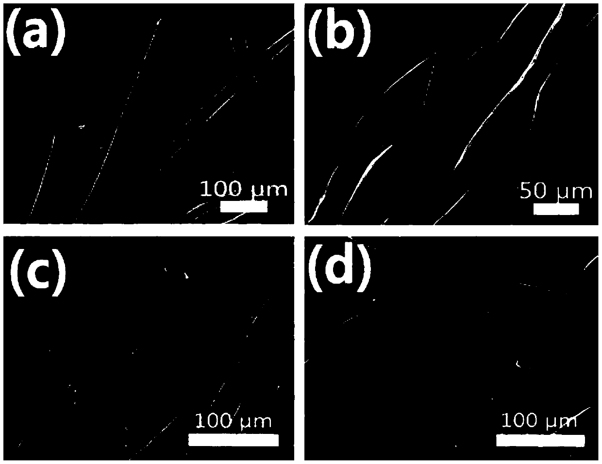 Mechanically-reinforced composite tissue engineering scaffold material and preparation method thereof