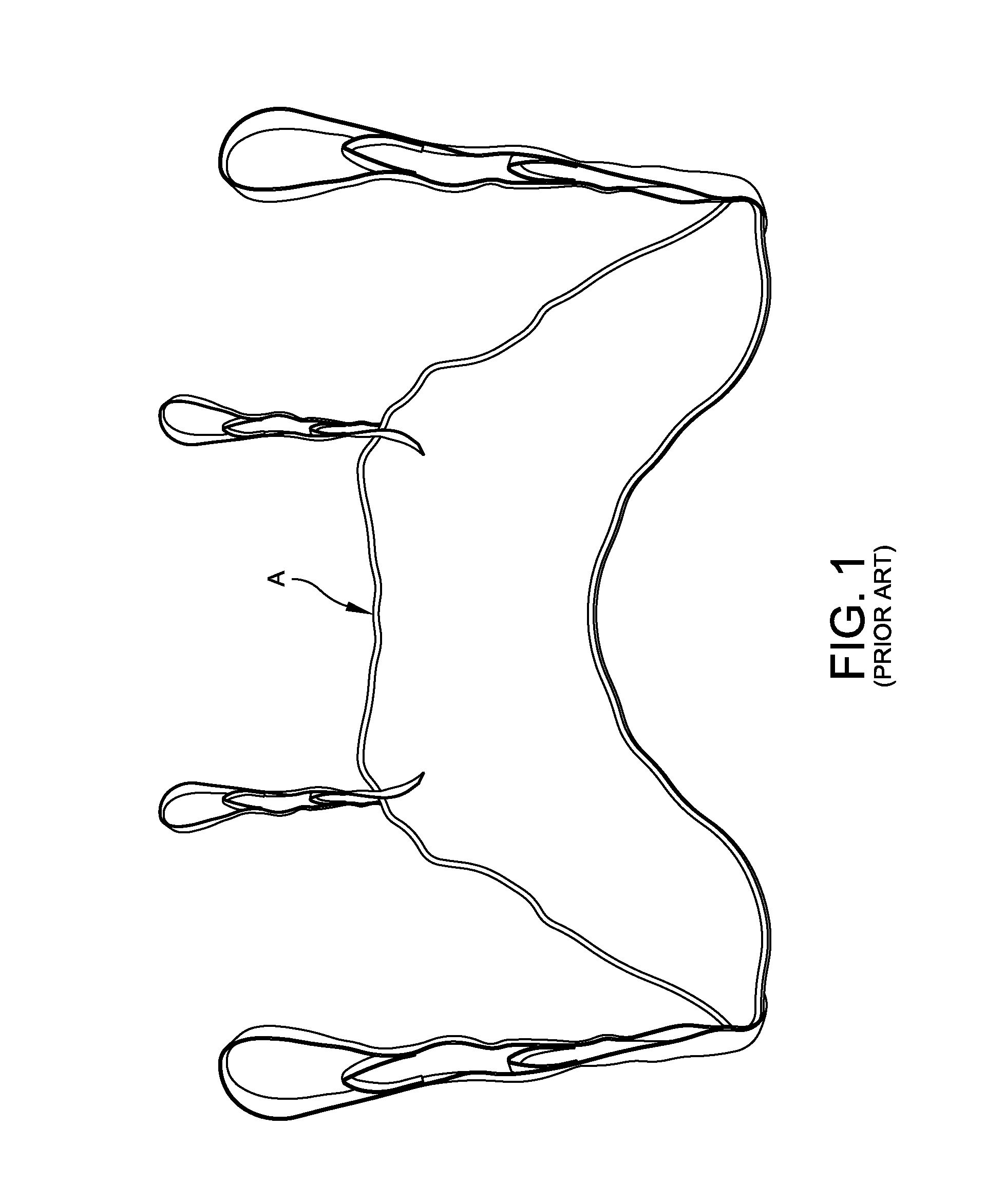 Inflatable sling and method for positioning a patient