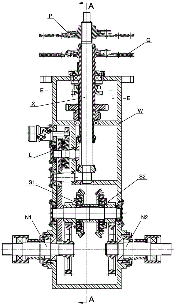 Double-clutch directly controlled stepless speed regulator for tracked vehicle