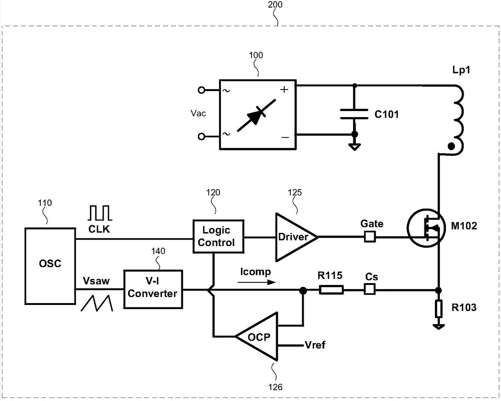 Overcurrent/overpower protection method of switching power supply, protection circuit and switching power supply