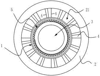 Novel axle head nut