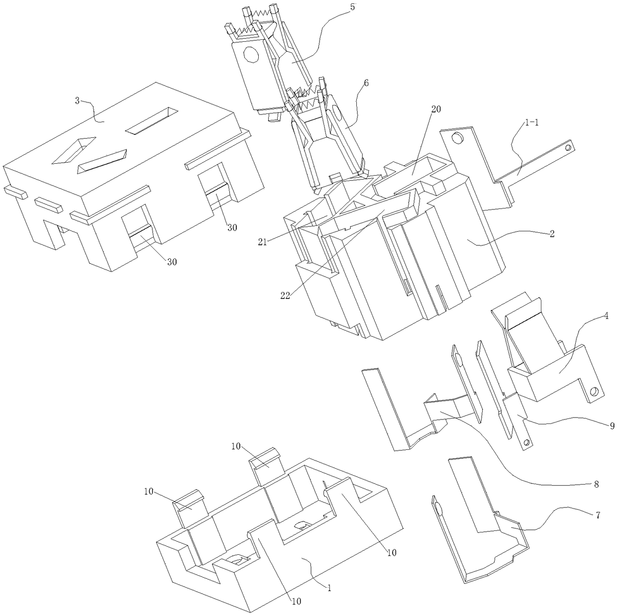 Electric-shock-proof power socket