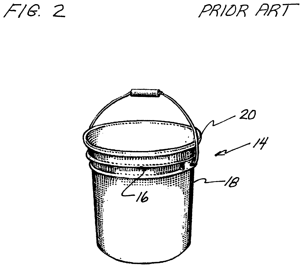 Scaffold tool bucket holder