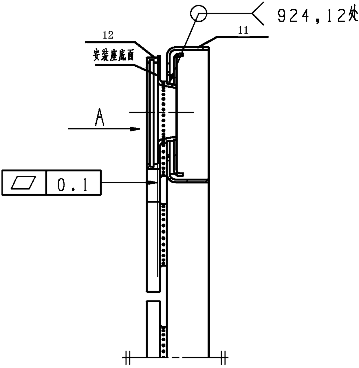 Vacuum brazing fixture and method for flame tube head assembly