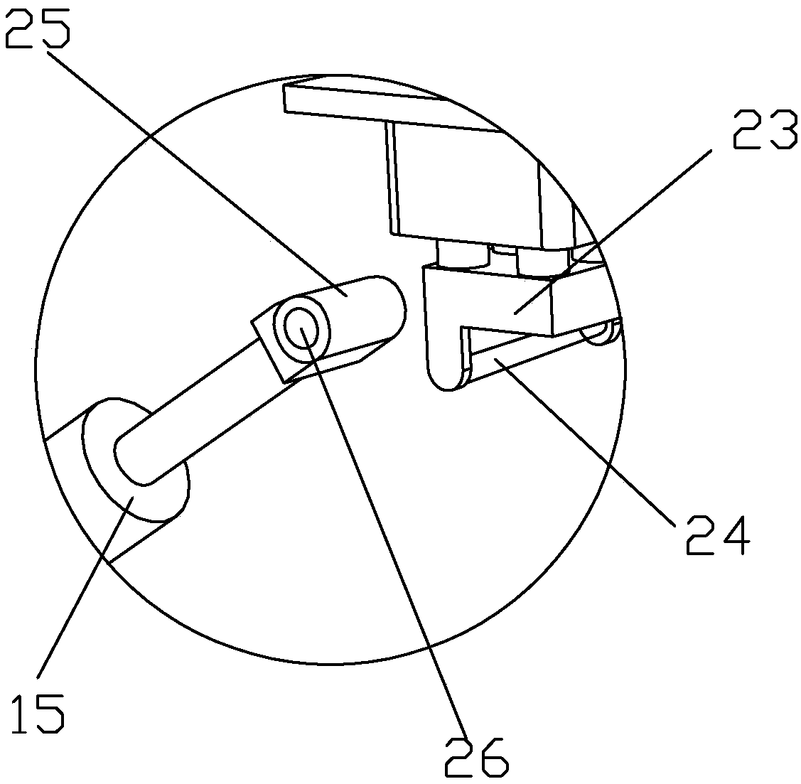 Connecting centering device for pipeline engineering