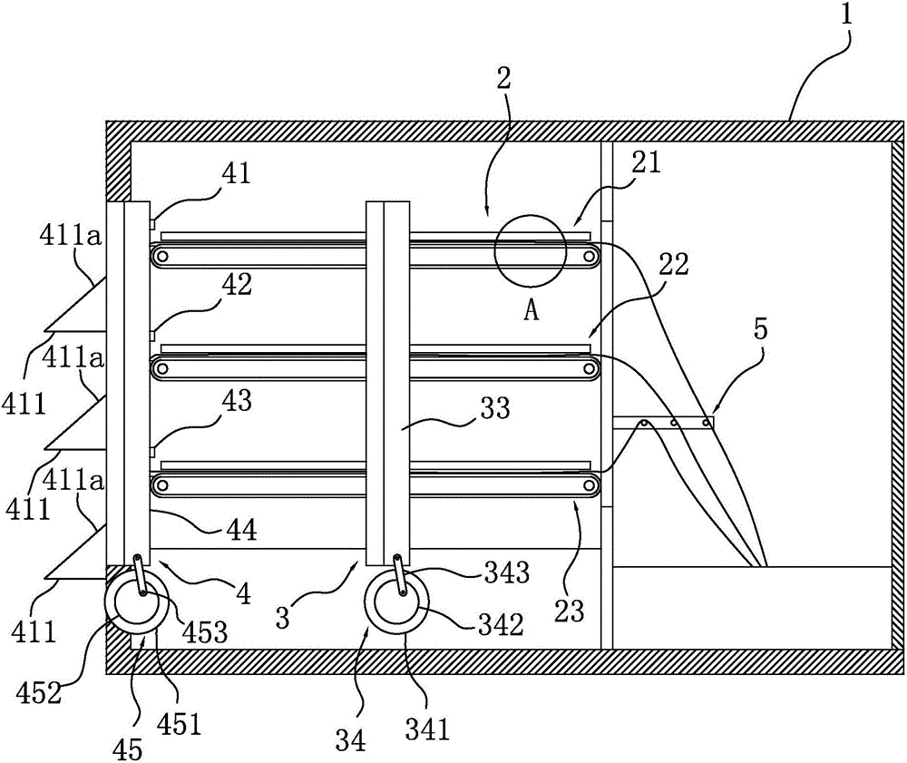 Stamping device used for three-form invoices