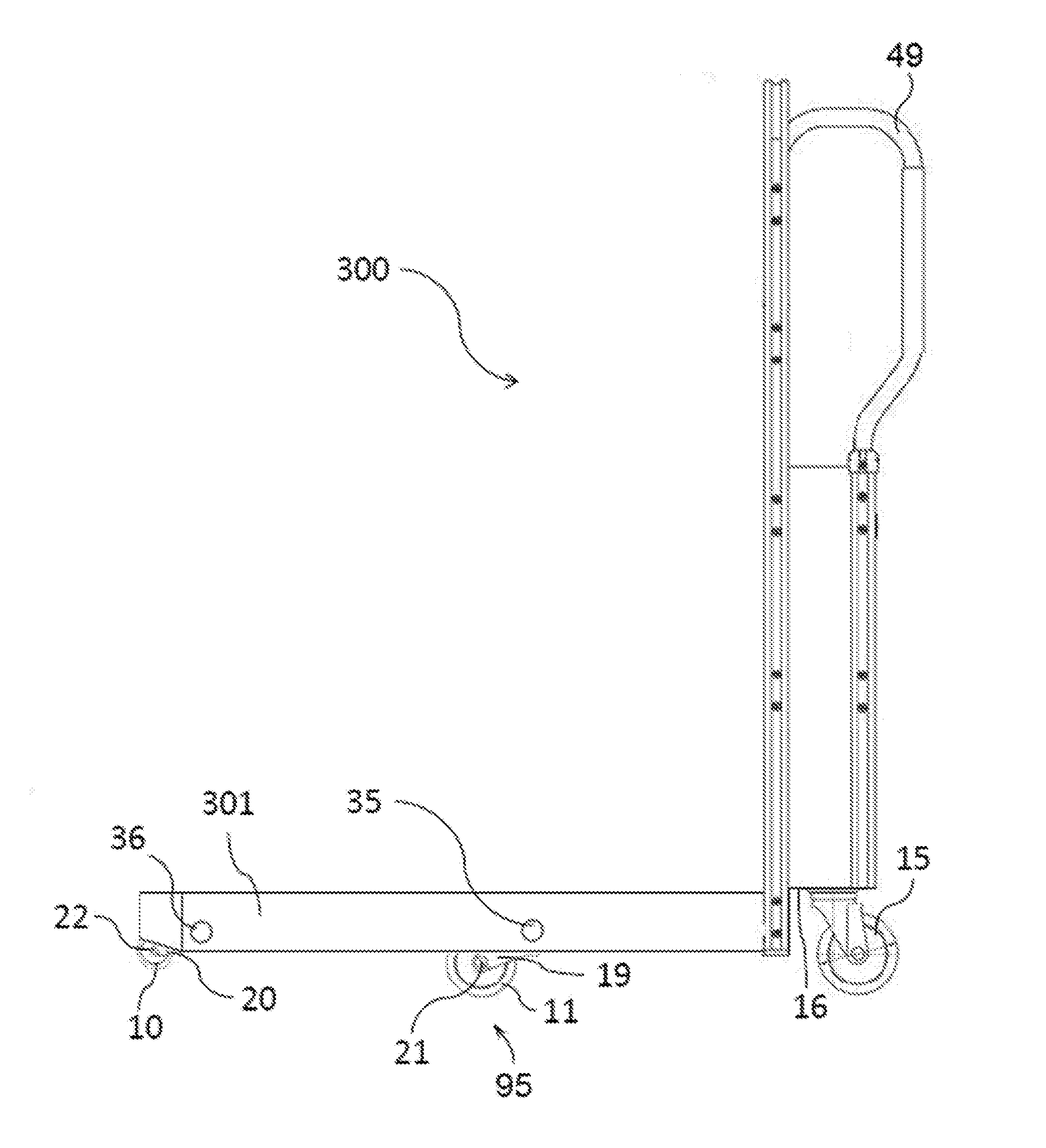 Pallet transporting device