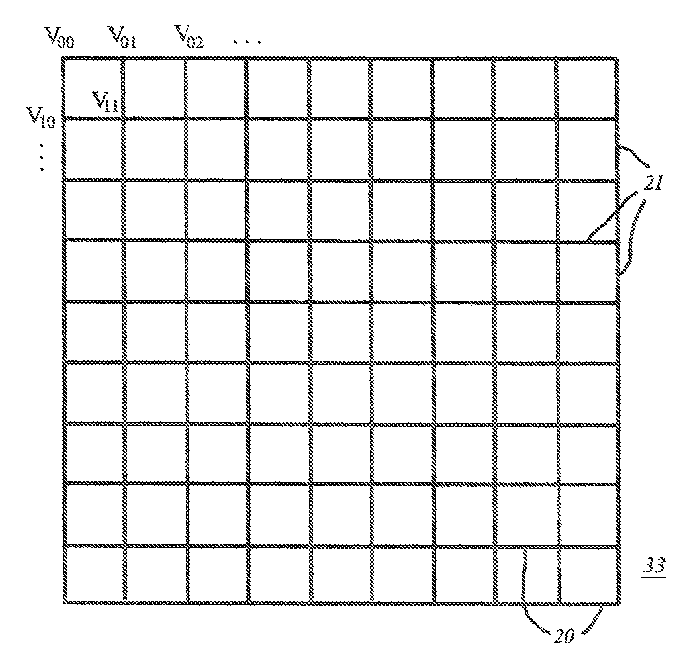 Control grid for solar energy concentrators and similar equipment