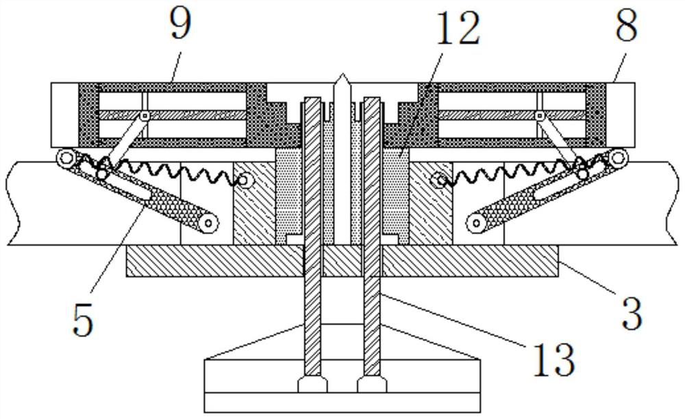 Injection mold device capable of discharging residual gas during injection molding