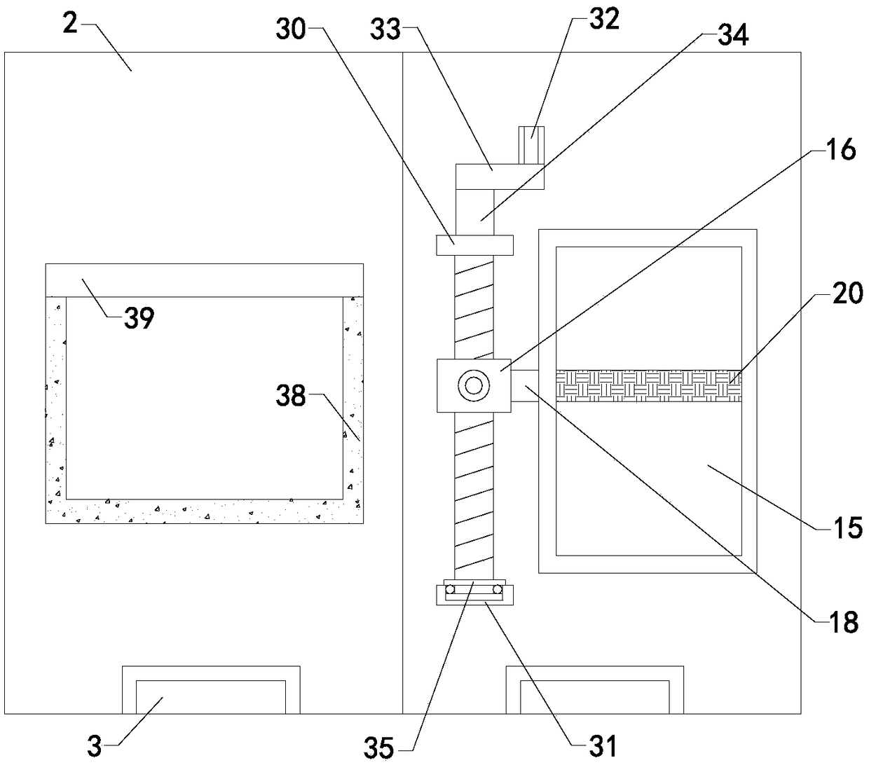 Student file placement device special for counselor