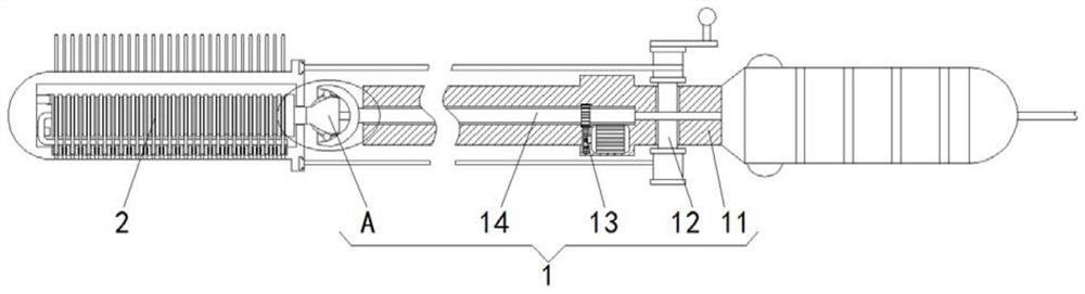 Sterilization and disinfection device for medical nursing