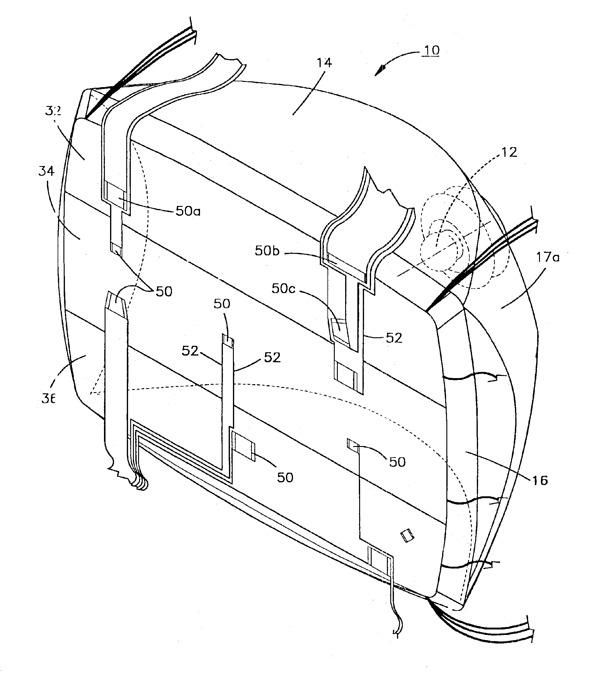 Lamp masking method and apparatus