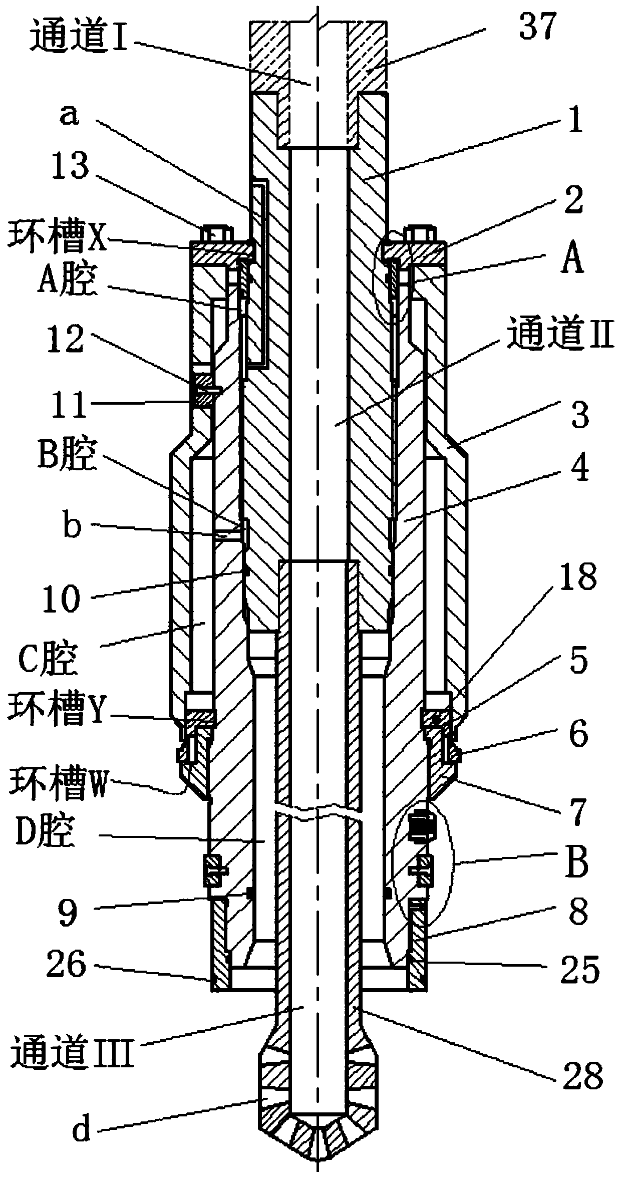 Mechanical multifunctional underwater equipment installation and recovery device