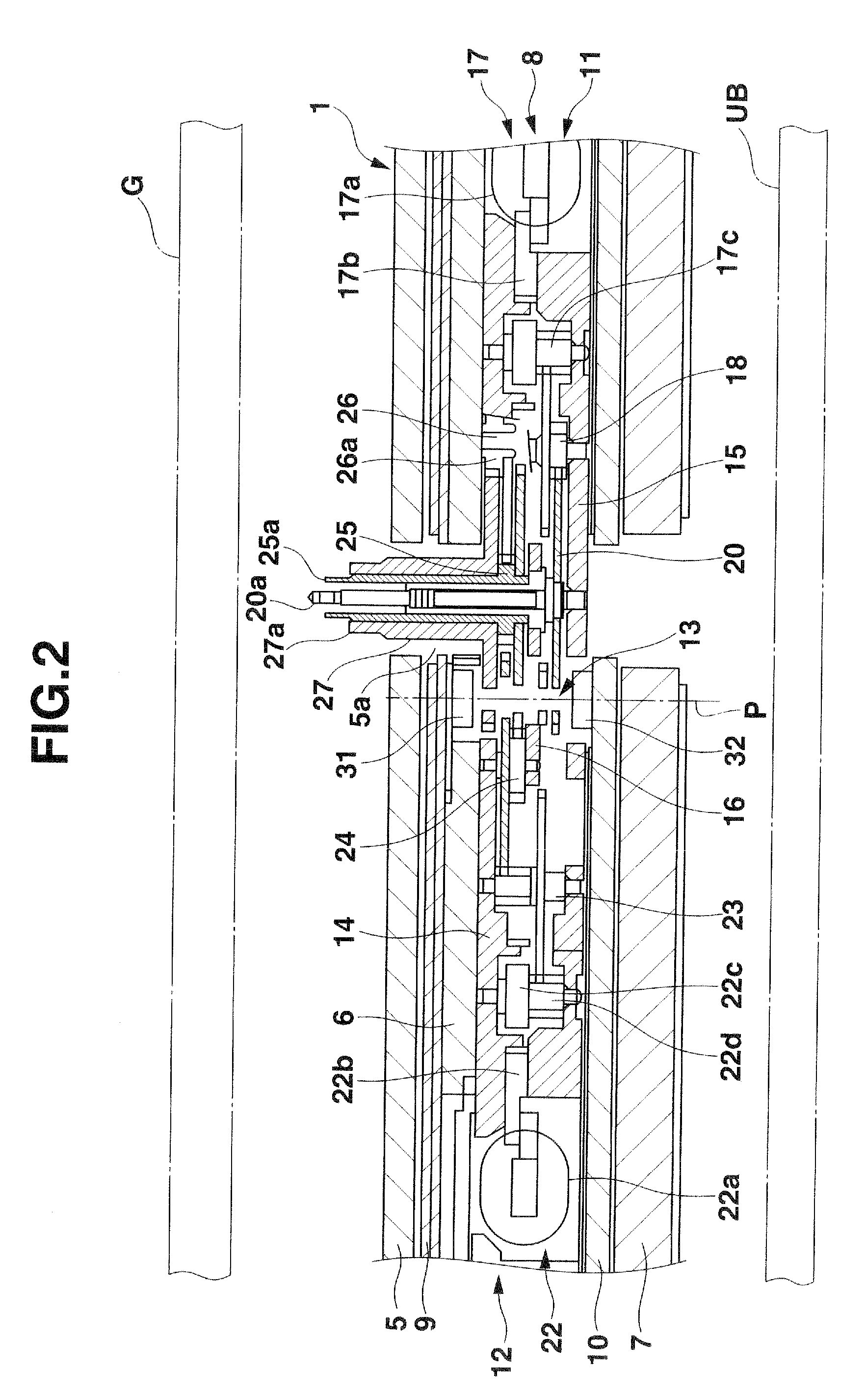 Hand position detecting device and apparatus including the device